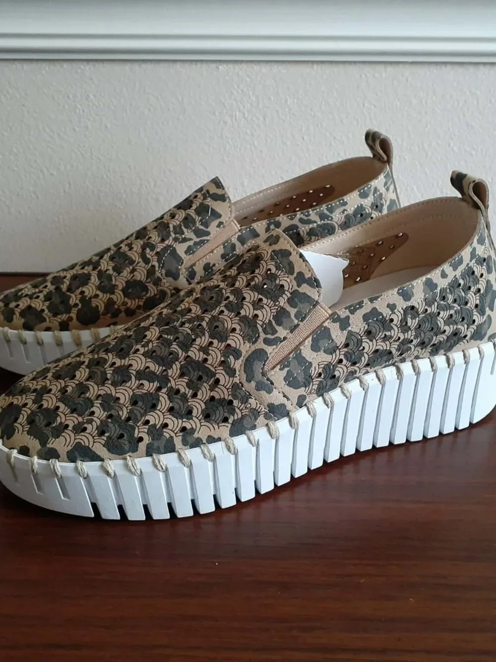 ILSE JACOBSEN Tulip 4033-Leo Platform in Leopard